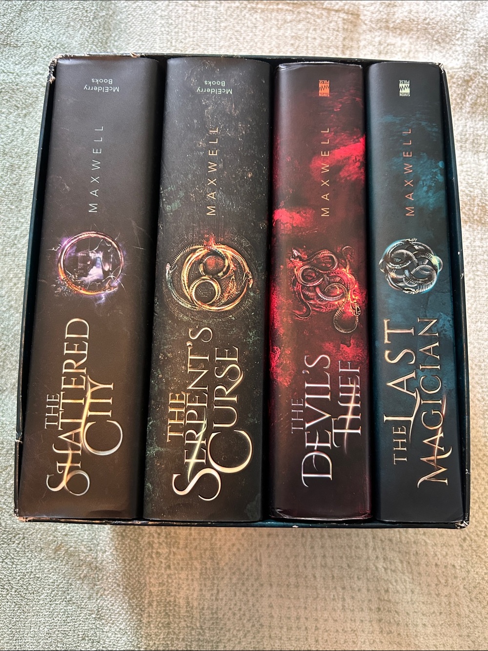 The Last Magician Quartet Box Set - Blue